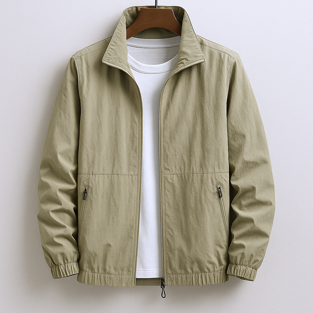 LARRY - The Casual Lightweight Stand Collar Jacket