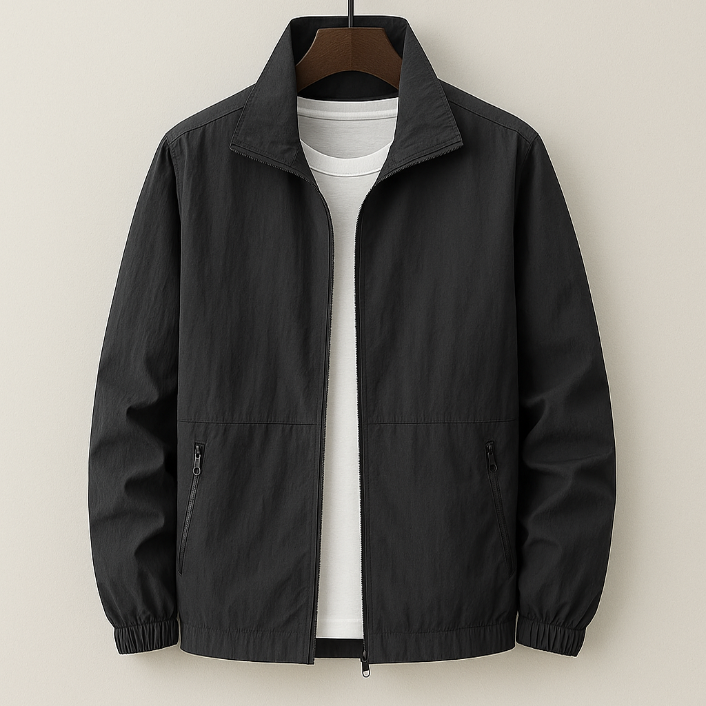 LARRY - The Casual Lightweight Stand Collar Jacket
