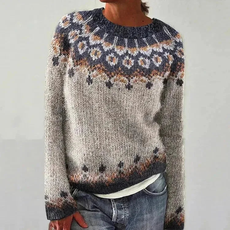 TESSA | Diamond Knit Sweater