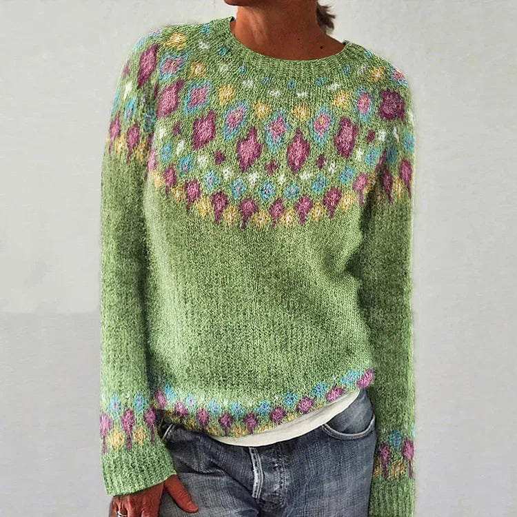 TESSA | Diamond Knit Sweater