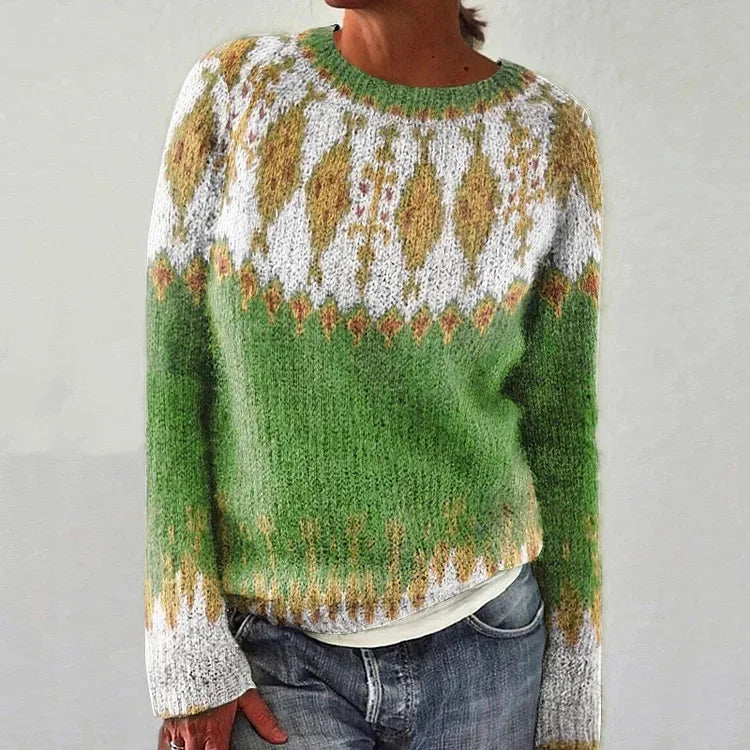 TESSA | Diamond Knit Sweater