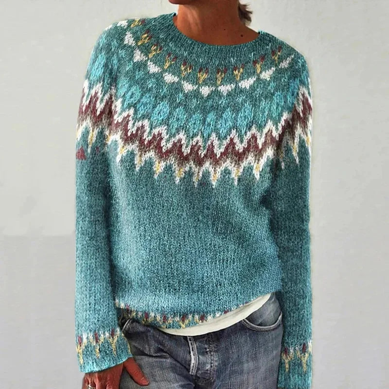 TESSA | Diamond Knit Sweater