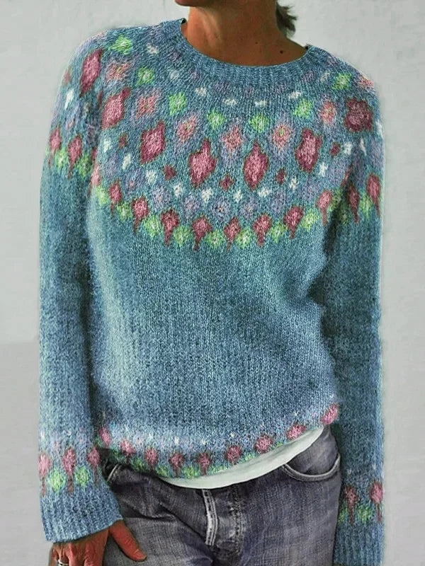 TESSA | Diamond Knit Sweater