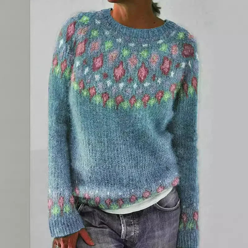 TESSA | Diamond Knit Sweater