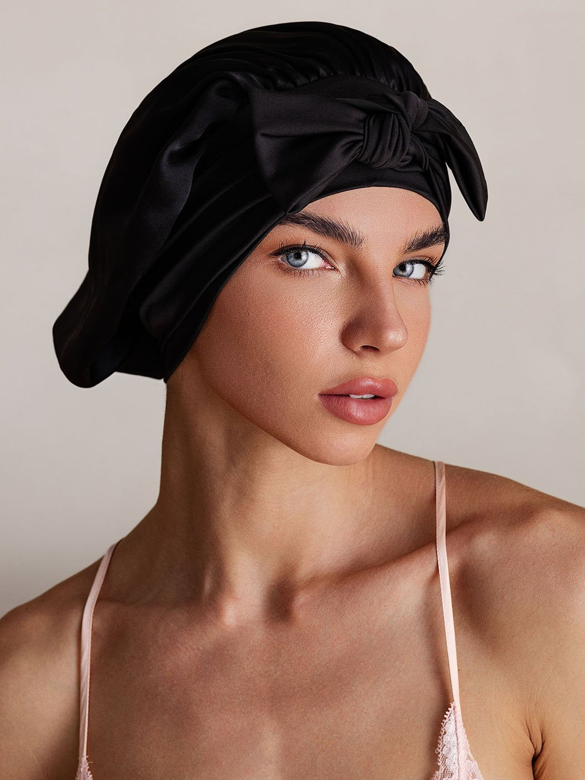 Nuvero PureSilk Bowknot Tie Bonnet