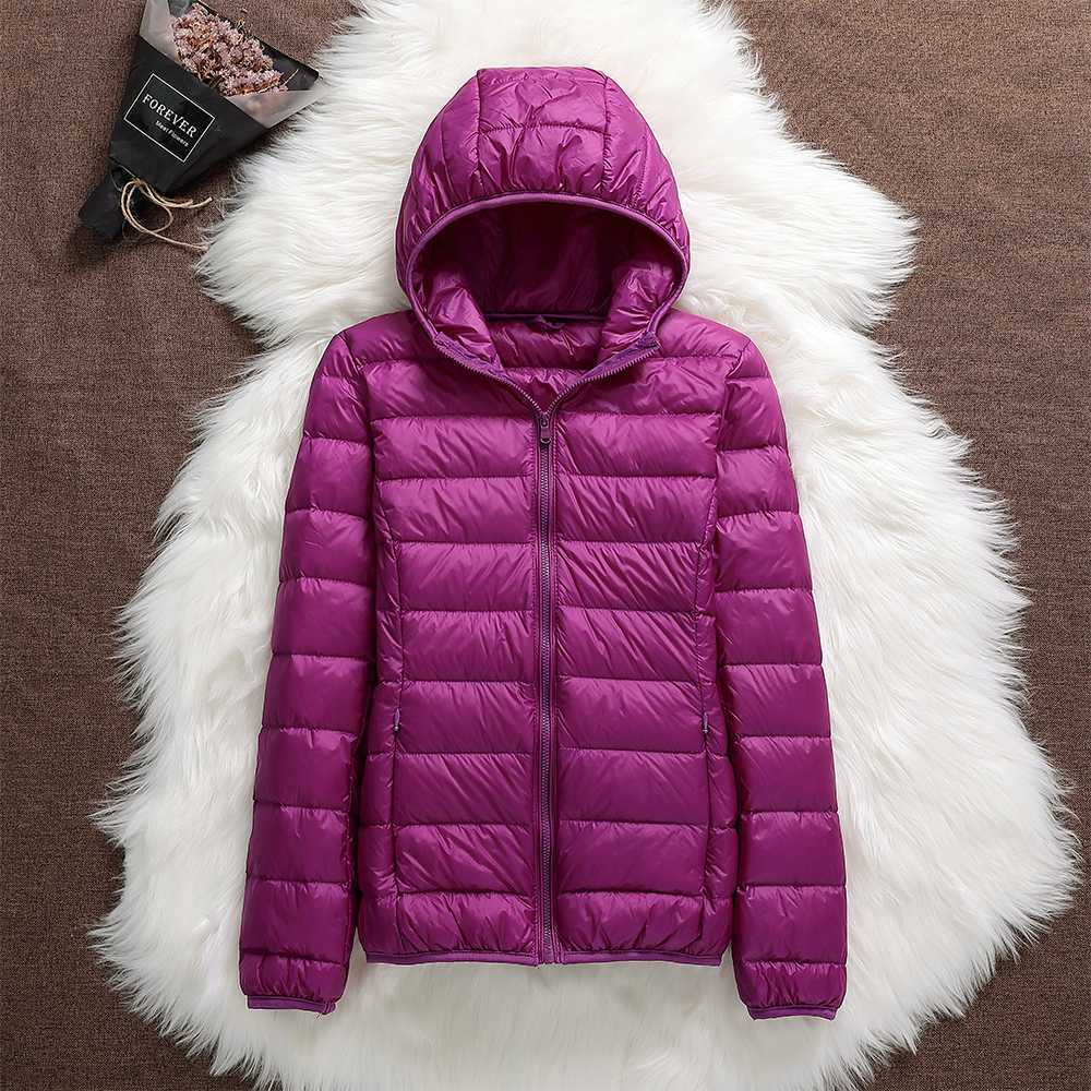 Manuela - Waterproof Jacket with White Duck Down