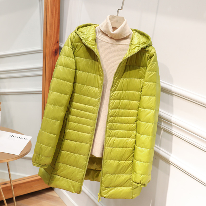 Manuela - Waterproof Jacket with White Duck Down