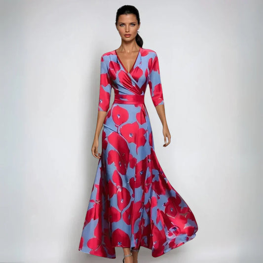 Emily | Effortless Elegance – The Floral Wrap Dress You’ll Love