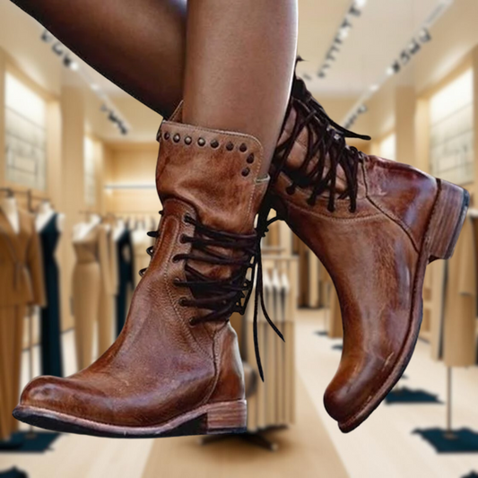 Aruna Tahi | Leather Boots