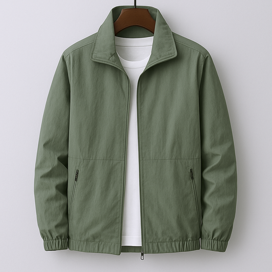 LARRY  - The Casual Lightweight Stand Collar Jacket